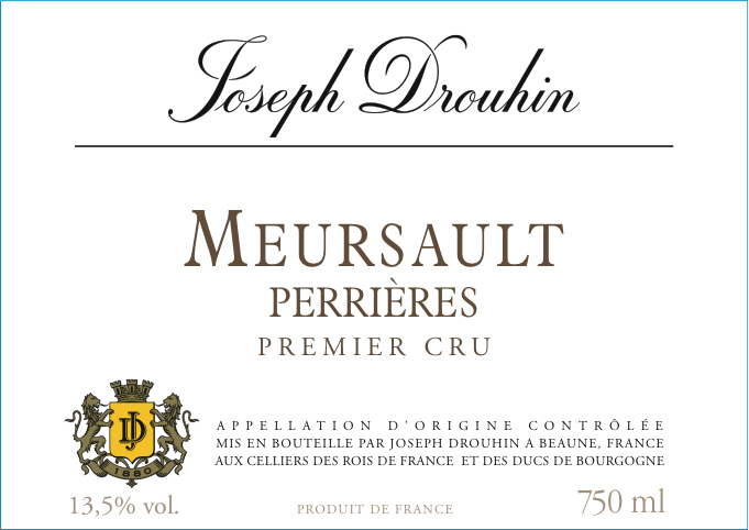 Joseph Drouhin Meursault 1er Cru Perrieres 2023 (BH94)