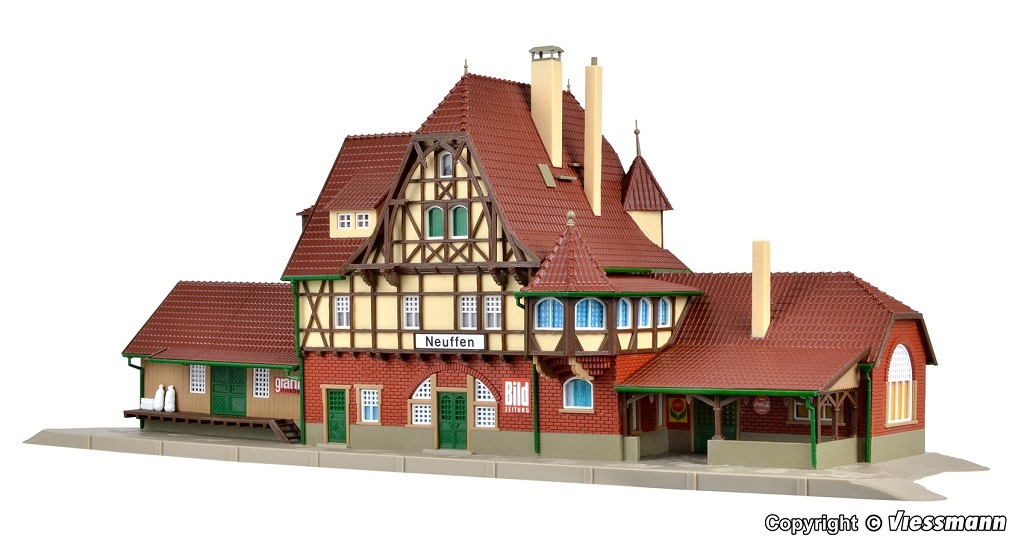 Vollmer 43510 HO scale, Station Neuffen
