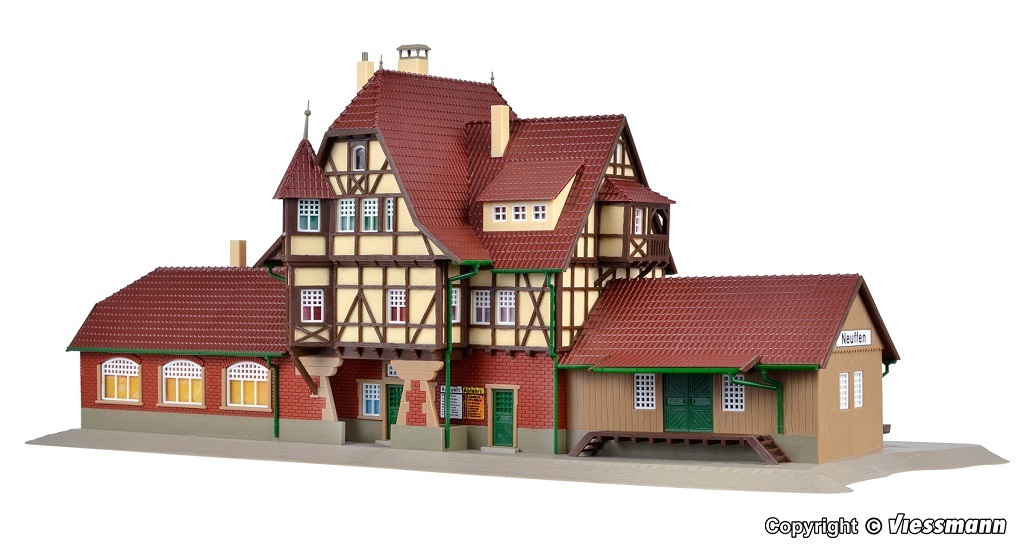 Vollmer 43510 HO scale, Station Neuffen