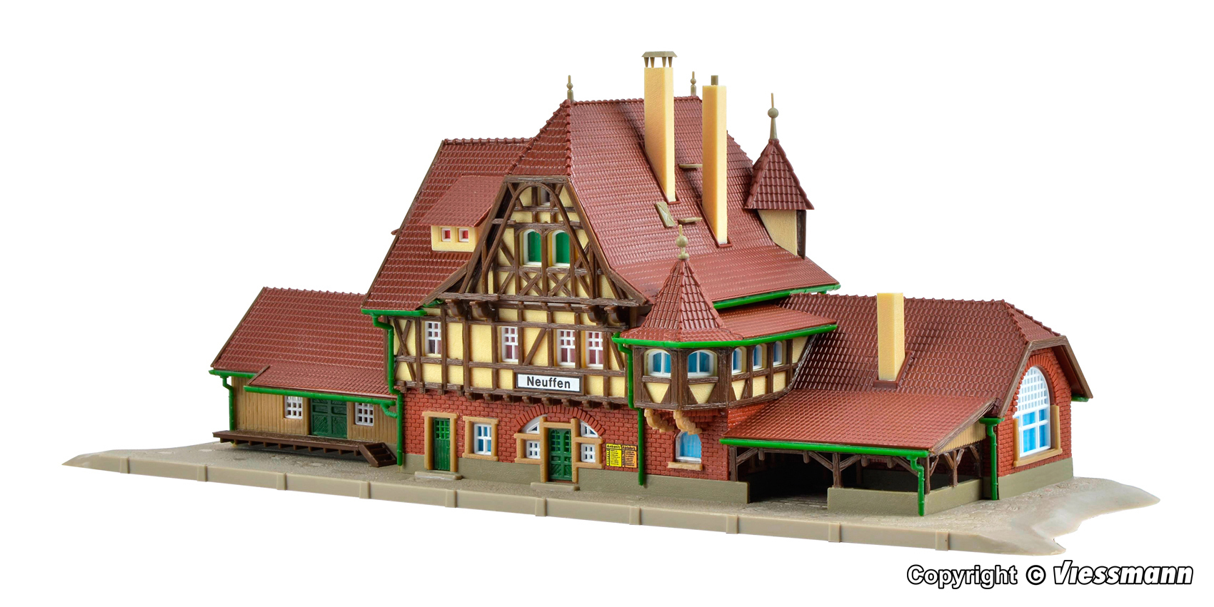 Vollmer 49510 Z規 Neuffen station 諾伊芬車站