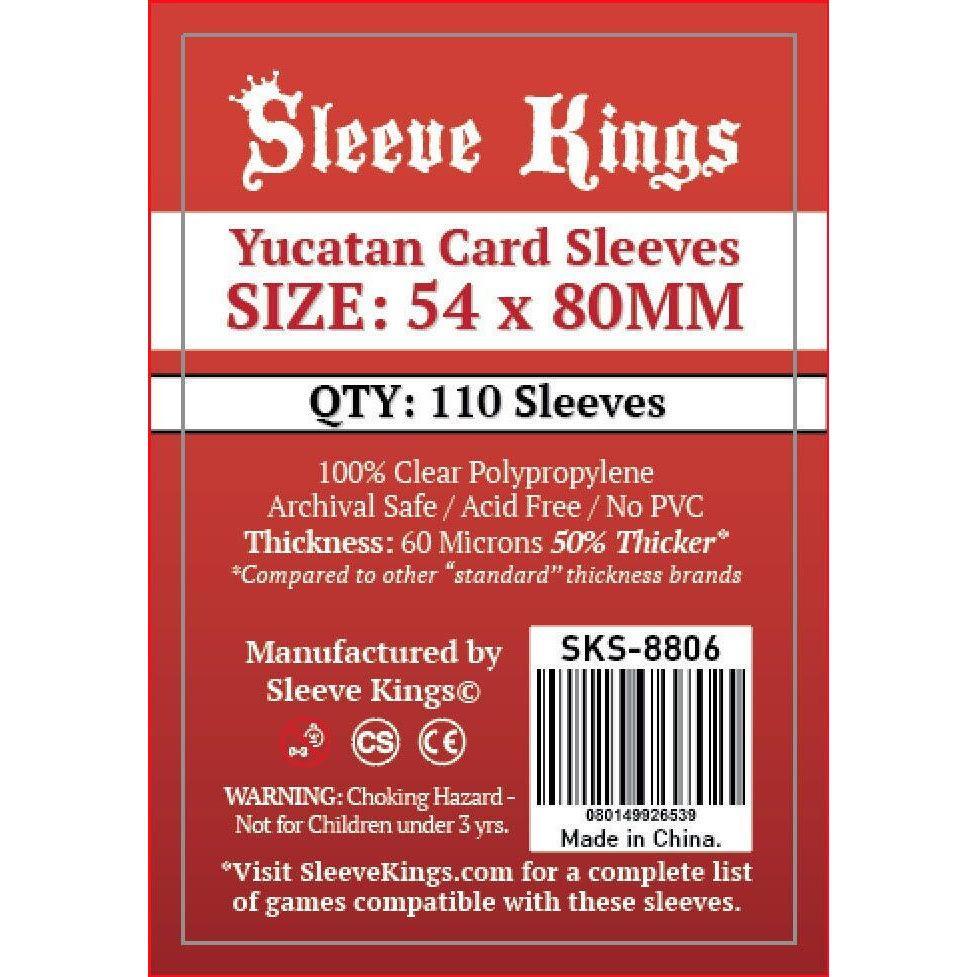 Sleeves King Card Sleeves (54 x 80mm) QTY:110 Sleeves