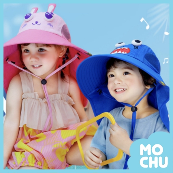 荷葉大帽簷繽紛防曬帽(四款)