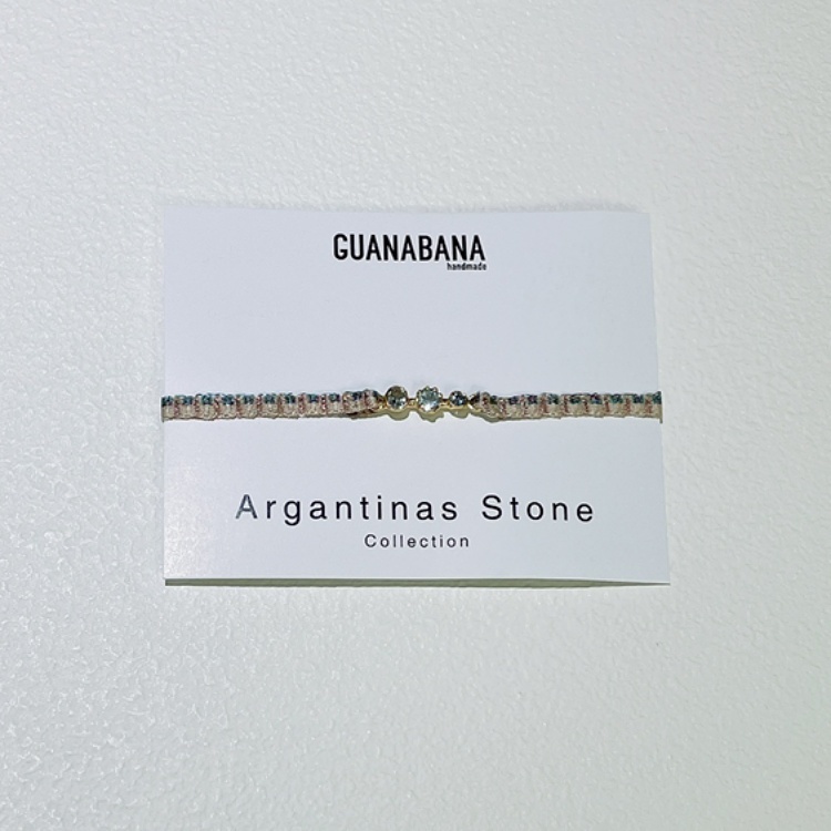 西班牙 GUANABANA 哥倫比亞編織手繩 寶石款 Westminster 2079