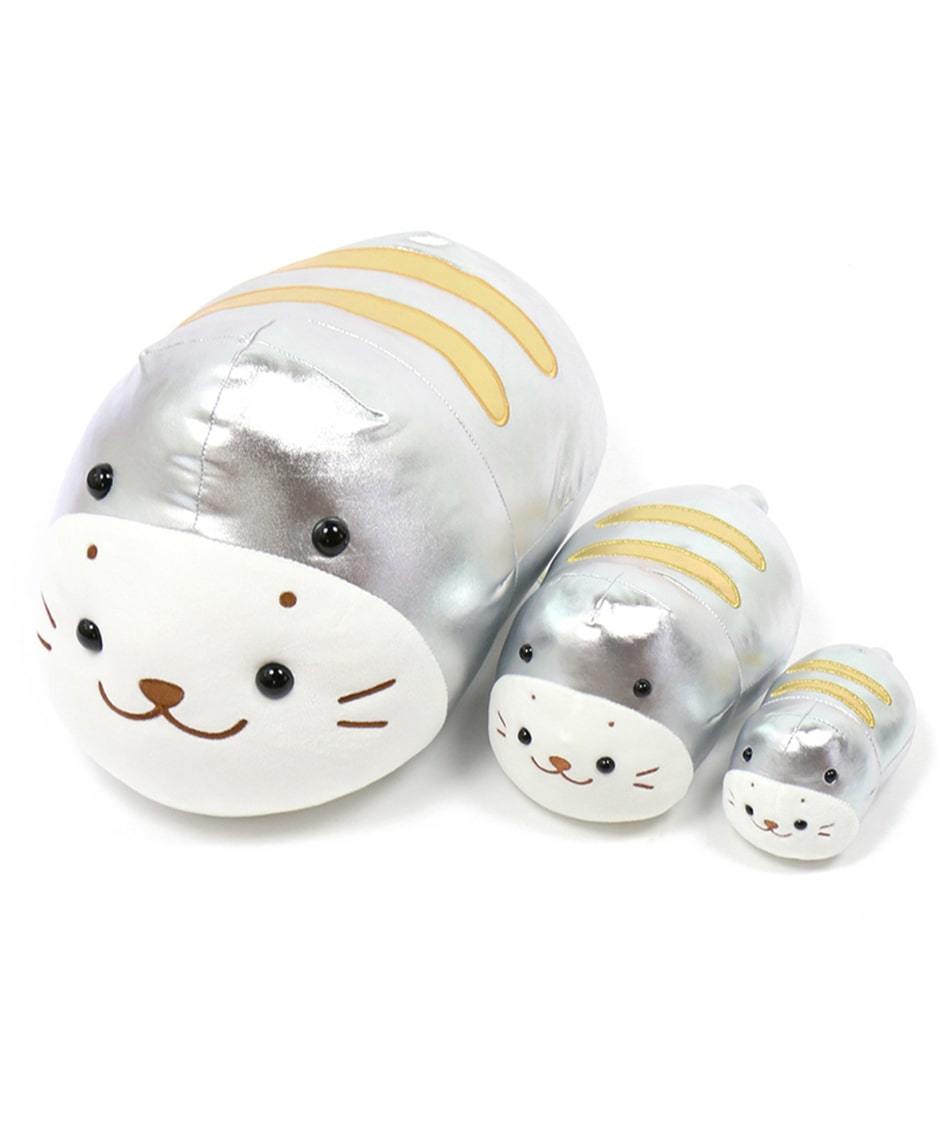 Sirotan 絨毛娃娃-土龍 銀色17cm 29cm