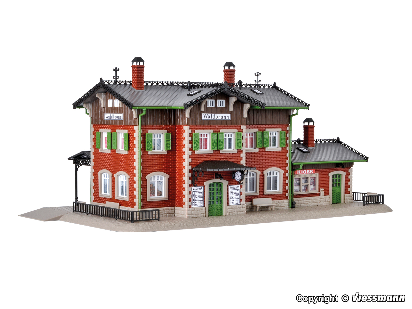 Vollmer 43505 H0 scale, Station Waldbronn