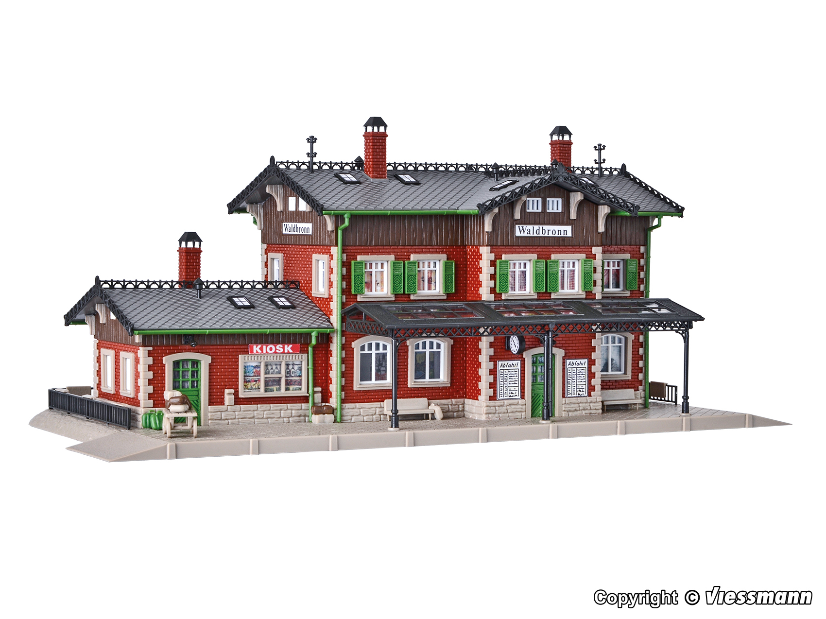 Vollmer 43505 H0 scale, Station Waldbronn