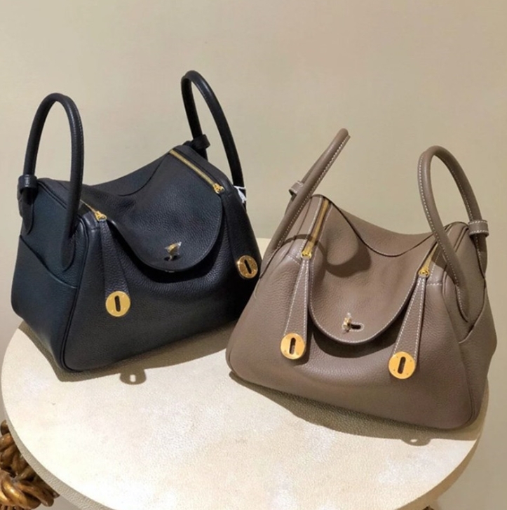 LINDY大容量牛皮包 (多色)(30 cm/25 cm)