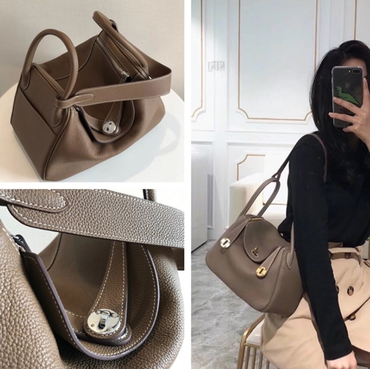 LINDY大容量牛皮包 (多色)(30 cm/25 cm)