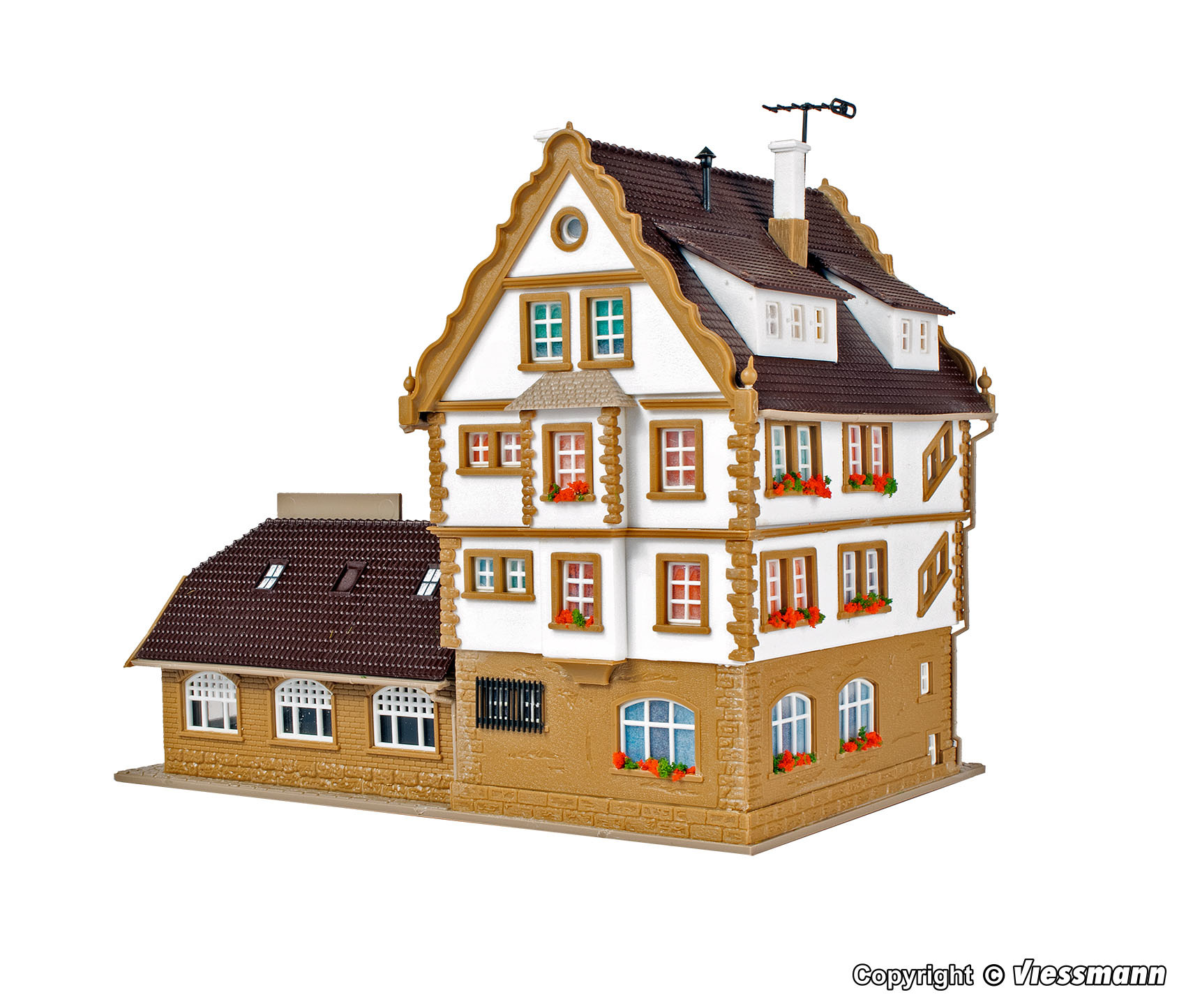 Vollmer 47687 N Beverager store with LED lighting, functional kit