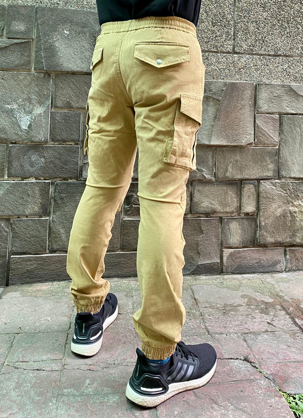 SBK DC-27 卡其 工裝束口 防摔褲 休閒褲