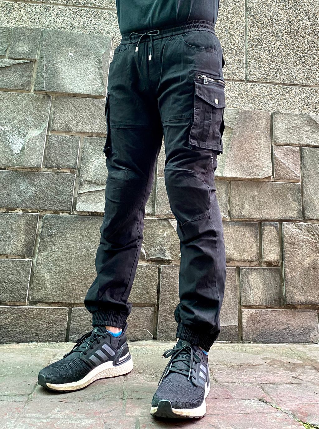 SBK DC-27 黑 工裝束口 防摔褲 休閒褲