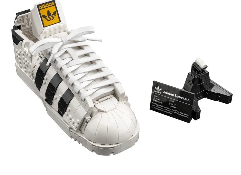樂高 Lego 10282  x Adidas originals superstar 愛迪達 經典款 聯名 鞋子