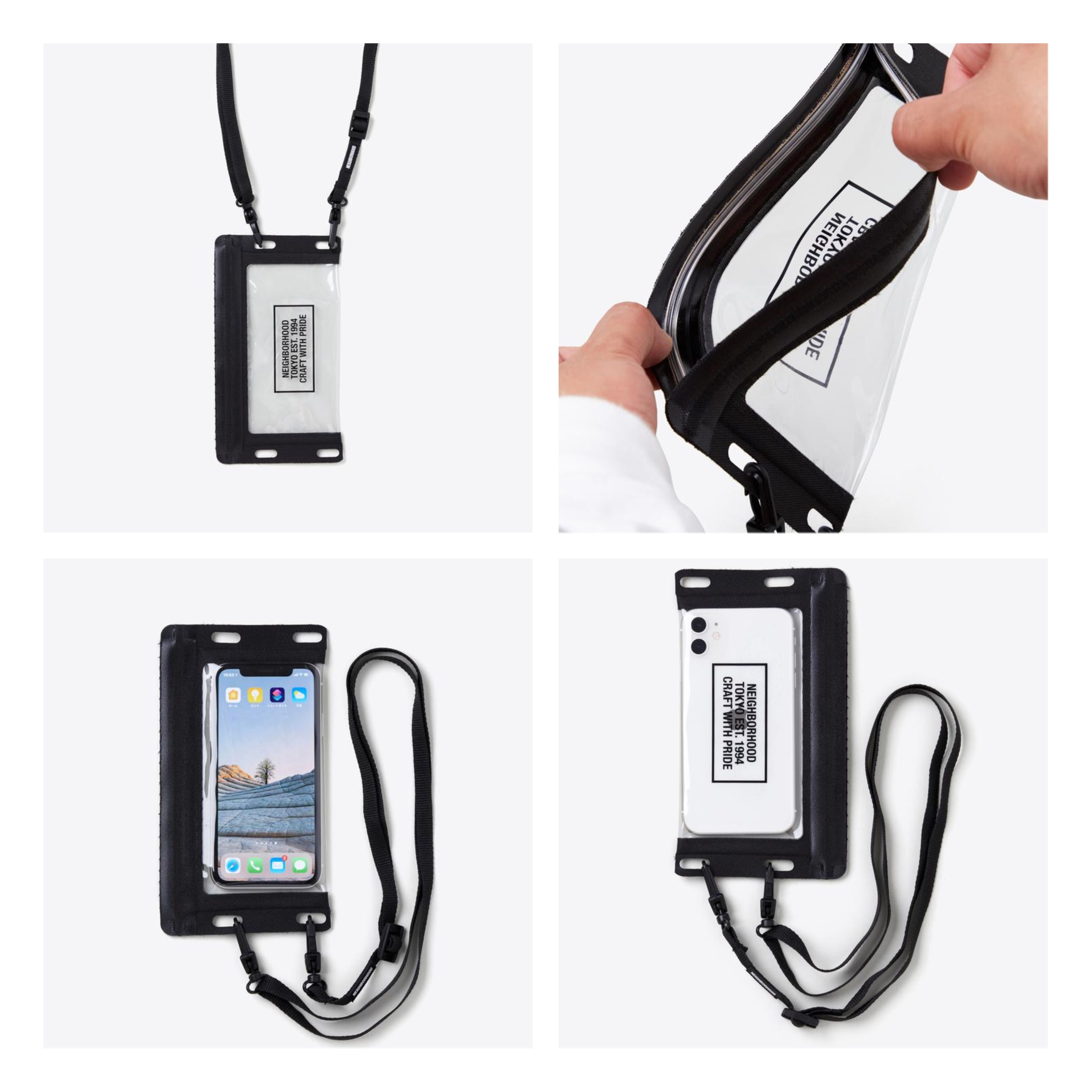 2021SS NEIGHBORHOOD ID / TP-PHONE CASE 手機 側背防水袋 現貨