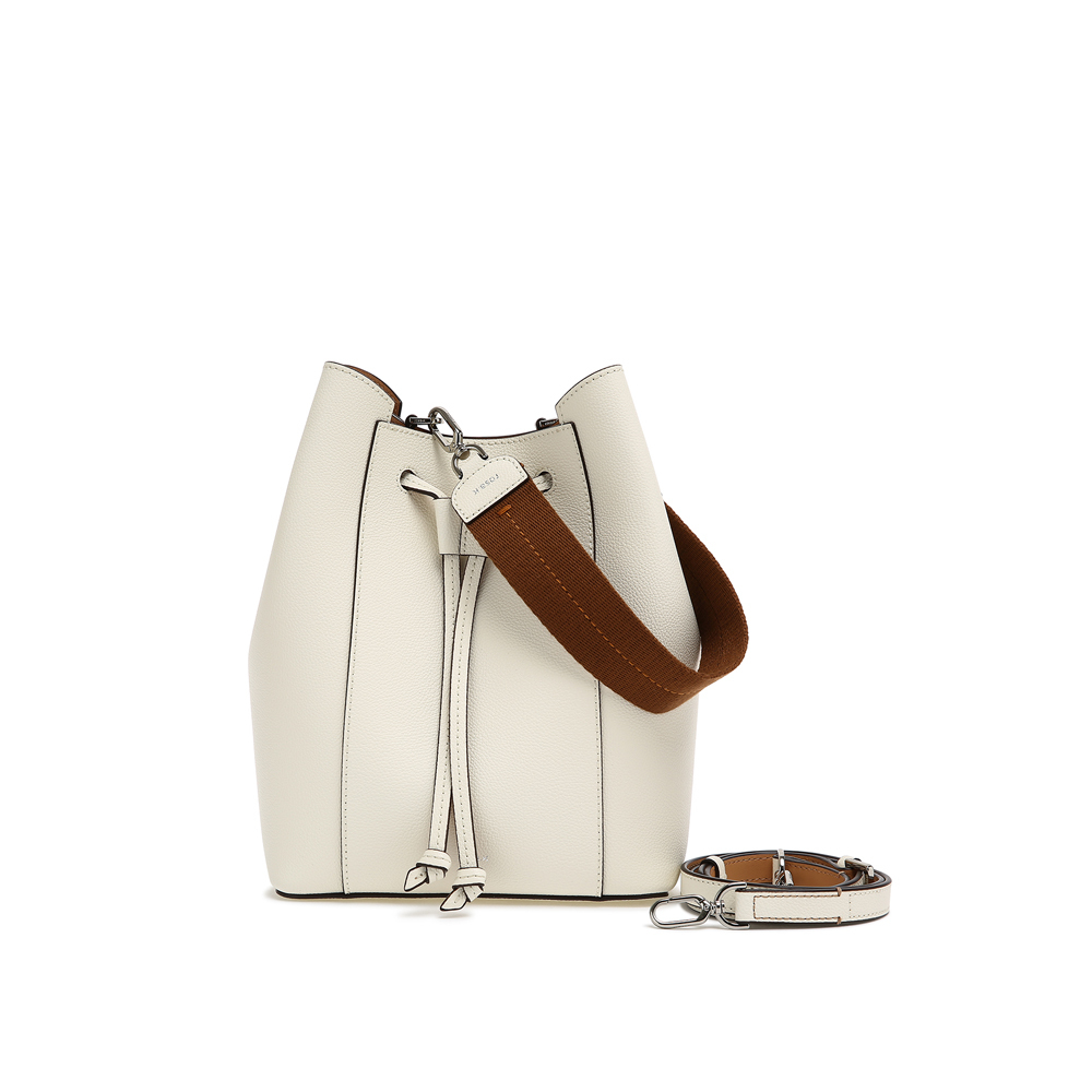 rosa.K DOMINO BUCKET BAG IVORY RSUSBC673IV