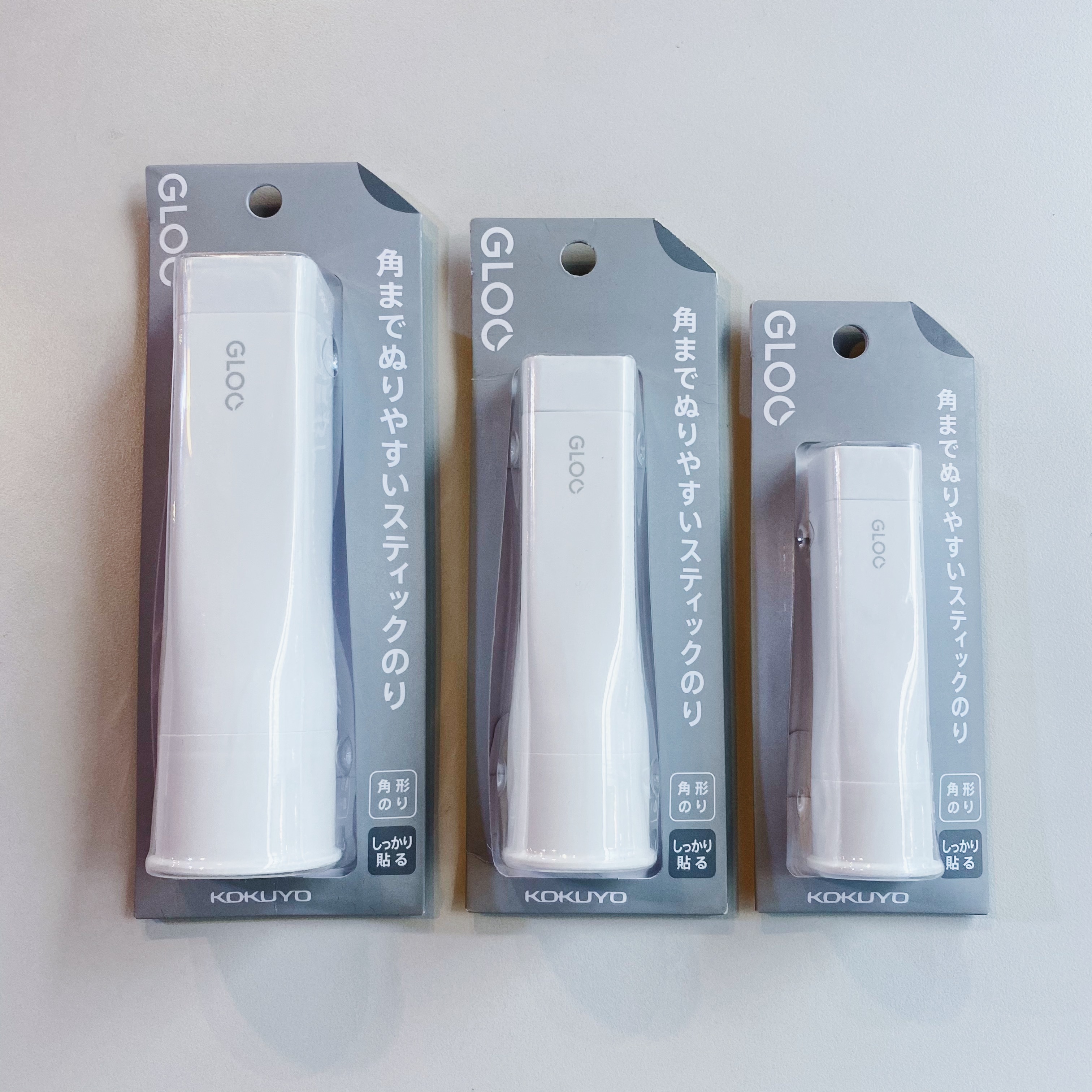 KOKUYO GLOO 時尚方形口紅膠 無色強黏型