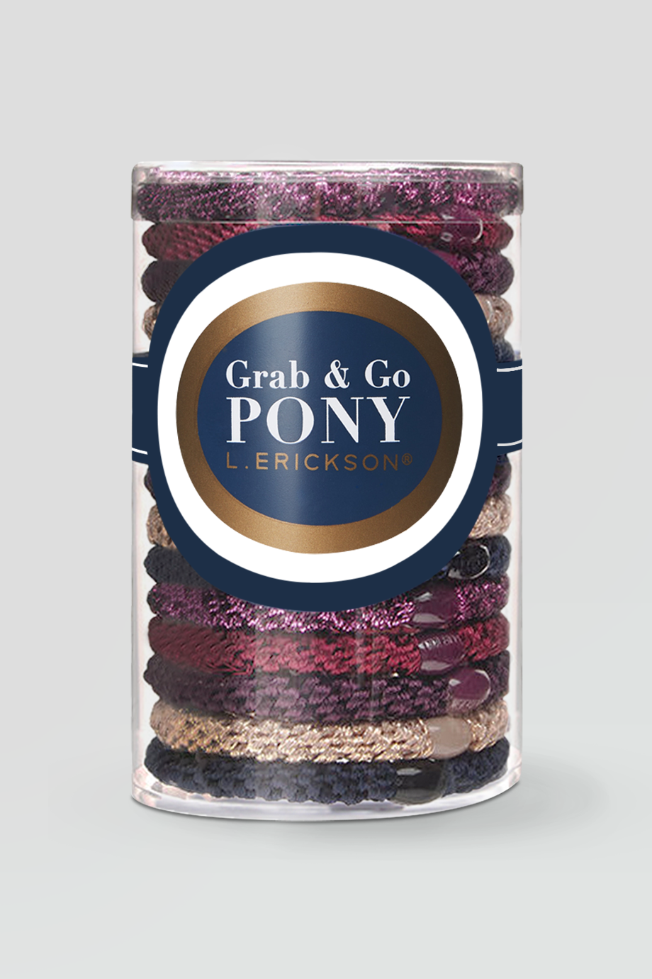 L. ERICKSON｜彈力髮圈桶－巴黎野莓