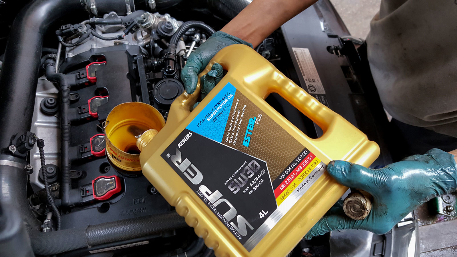 super ester plus 5w30 golf r 機油 偈油 motor oil volkswagen