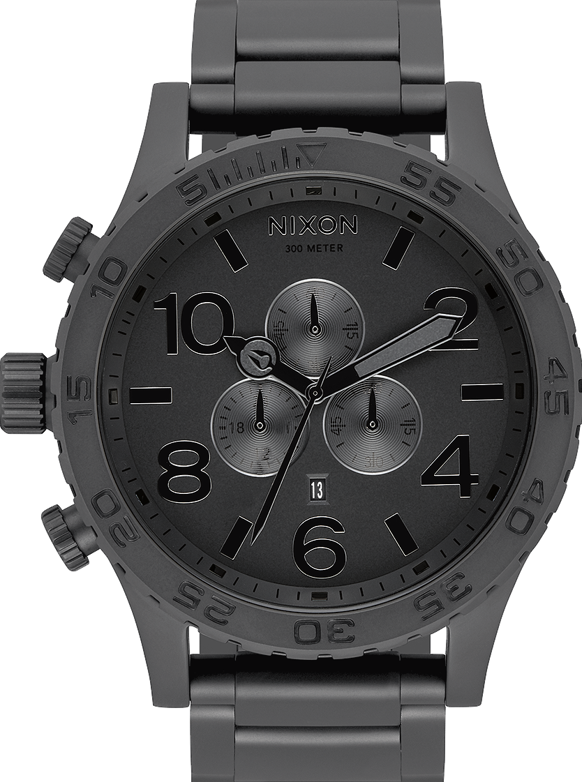 萬年鐘錶 - NIXON 尼克森 THE 51-30  CHRONO 計時碼表系列 300M防水  A083-3086   錶徑51MM