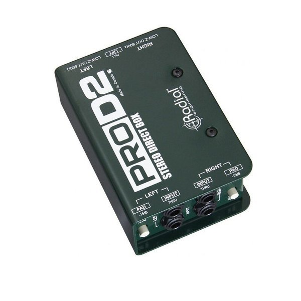 Radial Radial DI ProD2 被動式 DI Box 訊號轉換器 — 三峽鍵盤 / 鋼琴｜YA! 玩音樂