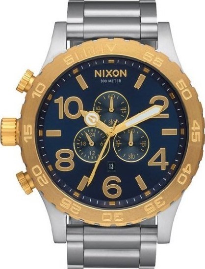 萬年鐘錶 - NIXON 尼克森 THE 51-30  CHRONO 計時碼表系列 300M防水  A083-1922   錶徑51MM