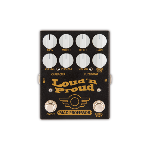 Mad Professor Mad Professor Fuzz/增益效果器 Loud 'n Proud — 三峽效果器｜YA! 玩音樂