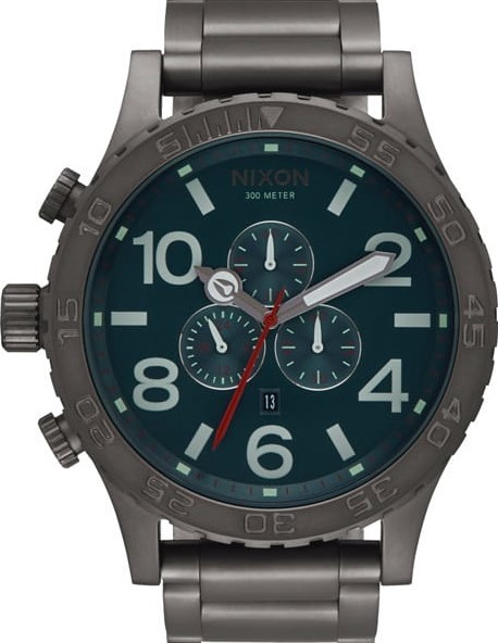 萬年鐘錶 - NIXON 尼克森 THE 51-30  CHRONO 計時碼表系列 300M防水  A083-2340  錶徑51MM