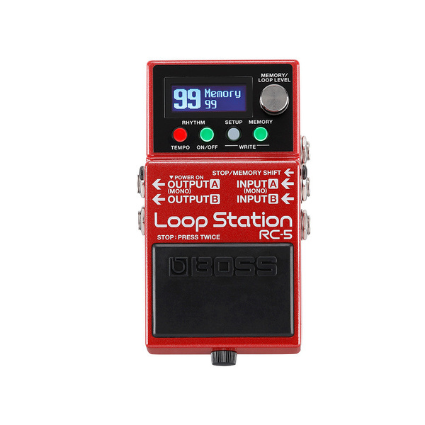 BOSS BOSS RC-5 Loop Station 數位Loop 效果器 — 三峽效果器｜YA! 玩音樂