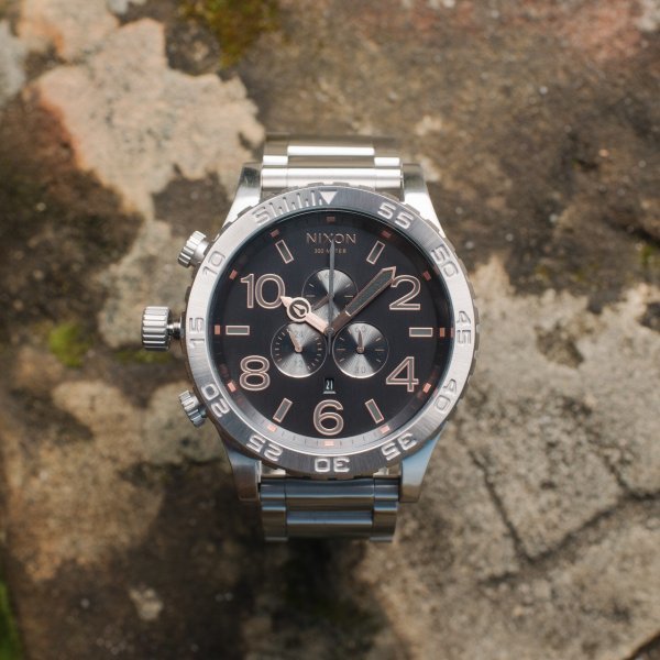 萬年鐘錶 - NIXON 尼克森 THE 51-30  CHRONO 計時碼表系列 300M防水 A083-2064  錶徑51MM