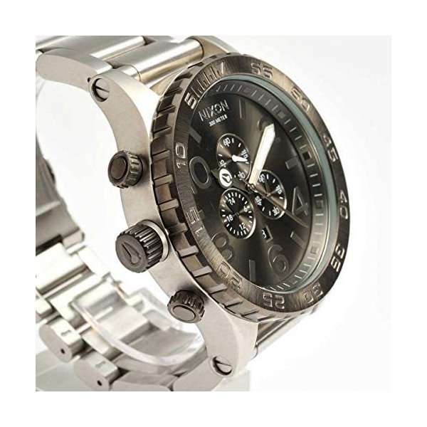 萬年鐘錶 - NIXON 尼克森 THE 51-30  CHRONO 計時碼表系列 300M防水 A083-1762 錶徑51MM