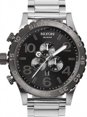 萬年鐘錶 - NIXON 尼克森 THE 51-30  CHRONO 計時碼表系列 300M防水 A083-1762 錶徑51MM