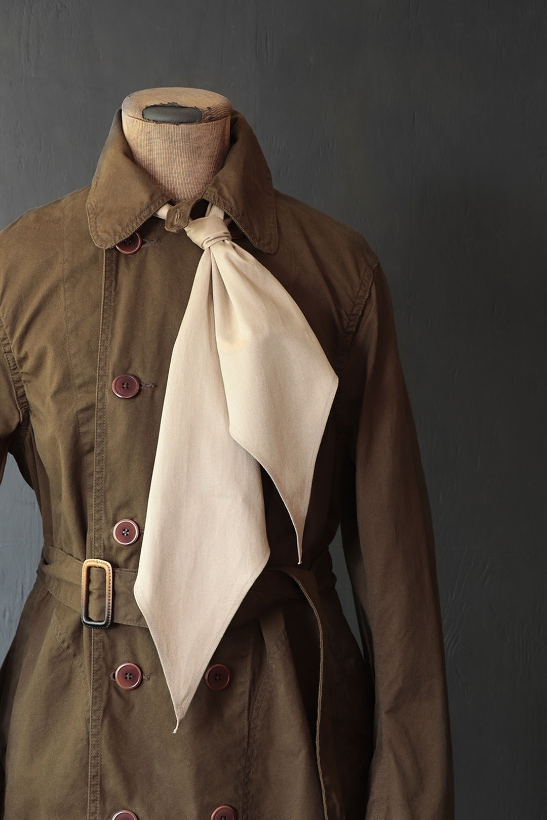 Black Sign 【Restock】Soldier Scarf / Field Beige