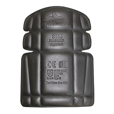 S156 - Portwest 護膝 (黑色) 人體工學