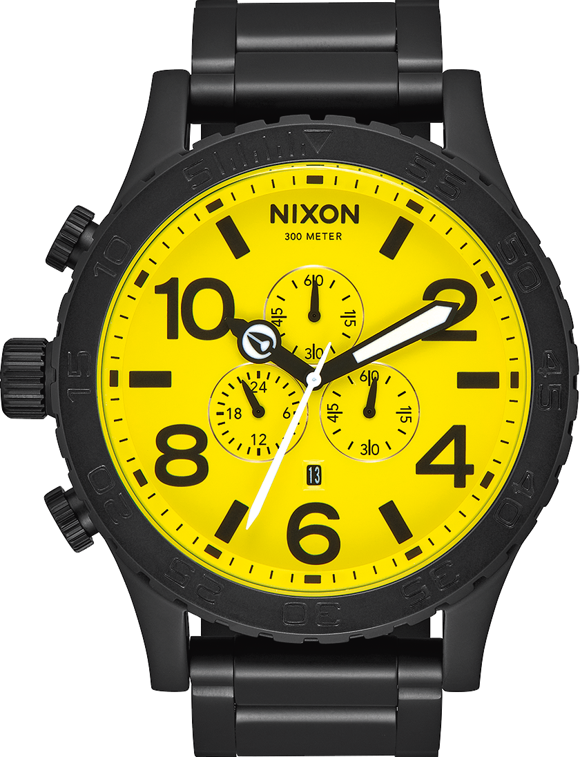 萬年鐘錶 - NIXON 尼克森 THE 51-30  CHRONO 計時碼表系列 300M防水   A083-3132   錶徑51MM