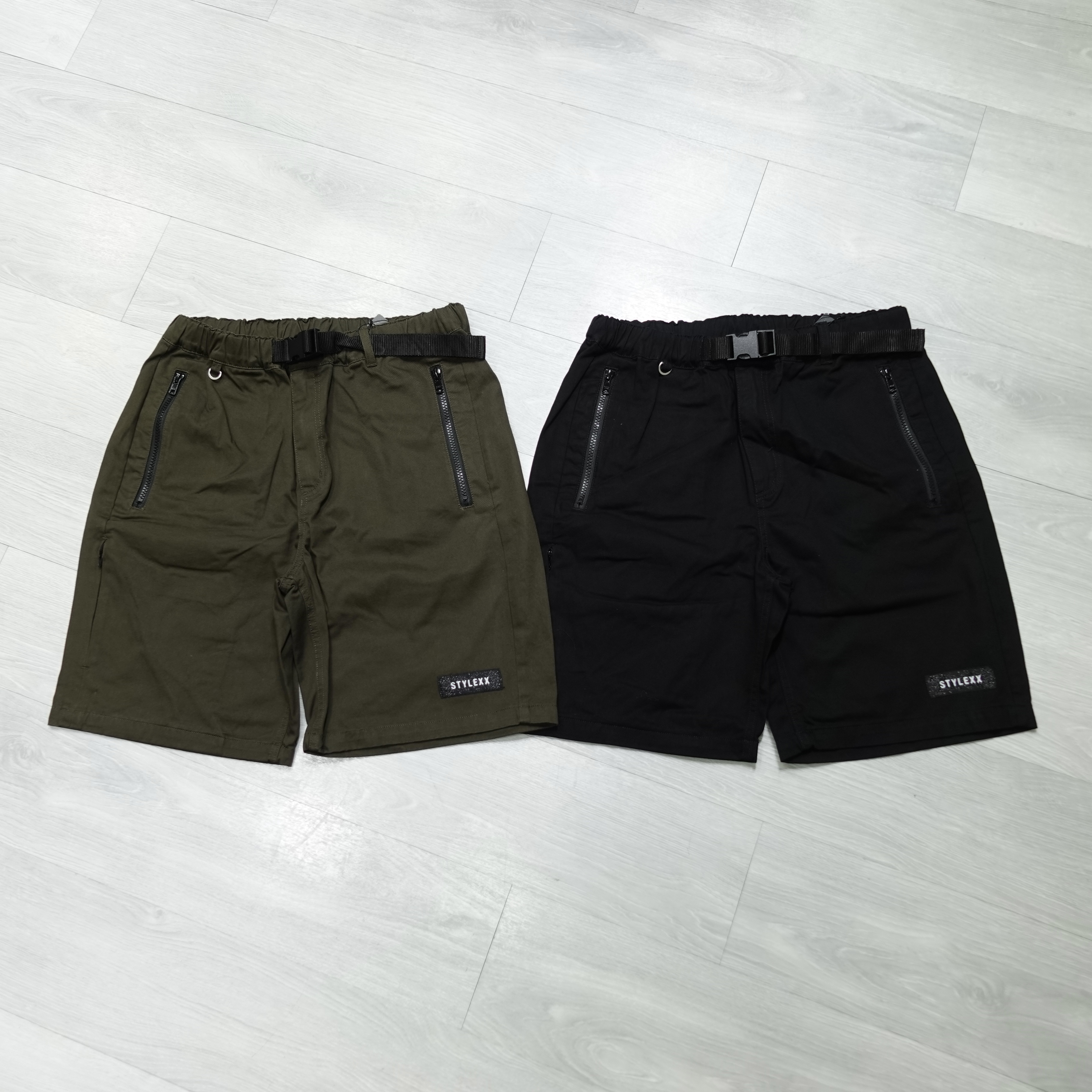 STYLEXX Multi ZIP Pocket Shorts