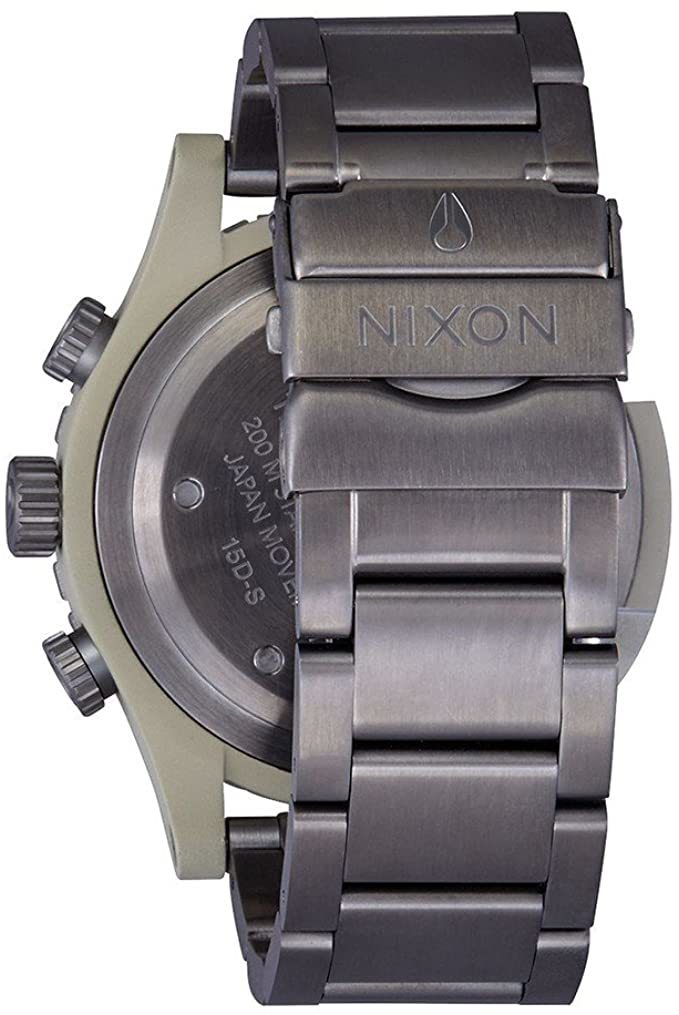 萬年鐘錶 - NIXON 尼克森 THE 48-20  CHRONO 計時碼表系列 200M防水  A486-2220  錶徑48MM