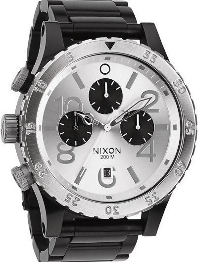 萬年鐘錶 - NIXON 尼克森 THE 48-20  CHRONO 計時碼表系列 200M防水  A486-180 錶徑48MM