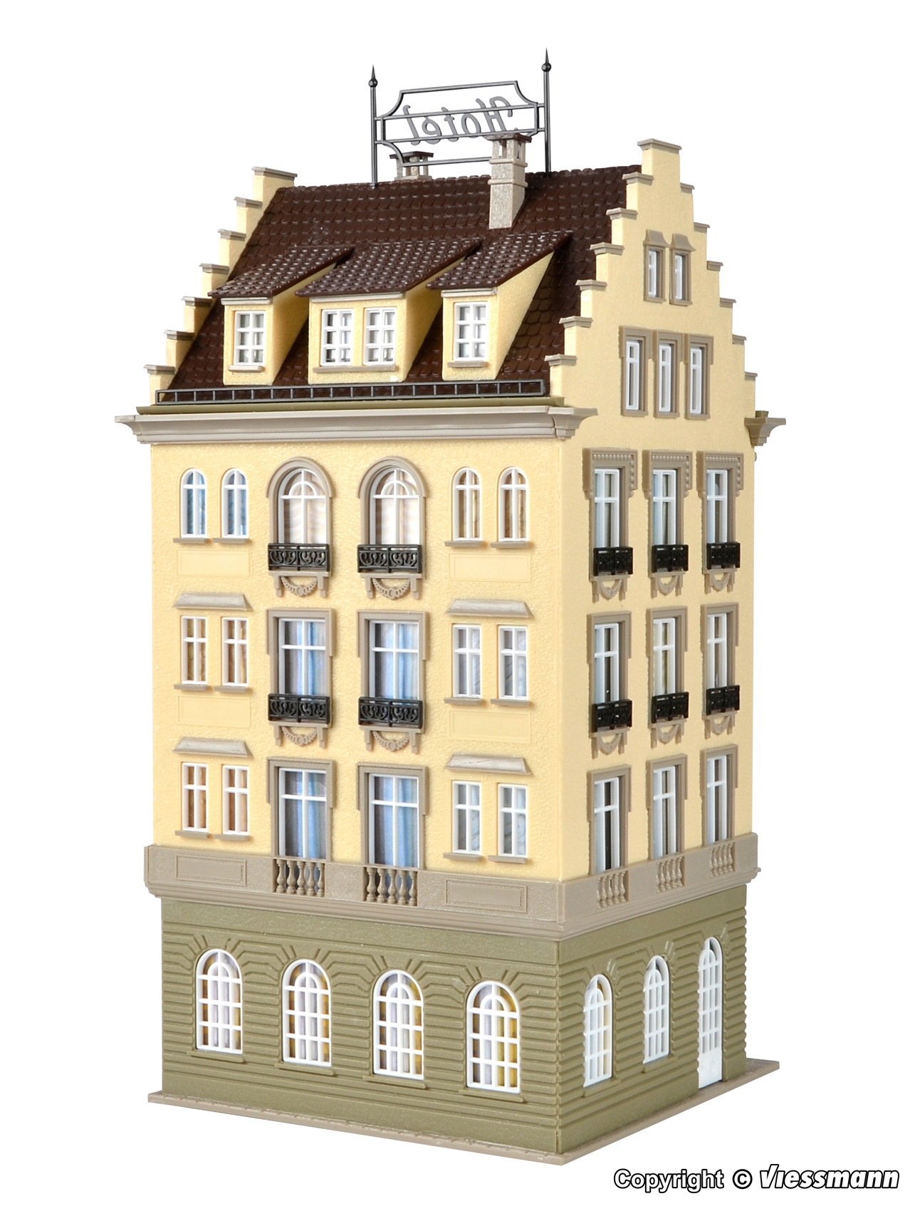 Vollmer 43772 H0 Romantic Hotel