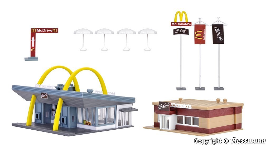Vollmer 47766 N McDonald´s fast food restaurant with McCafé