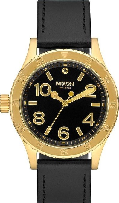 萬年鐘錶 - NIXON 尼克森 THE 38-20  美式風格潮流時尚皮革男女錶  A467-513  錶徑38MM