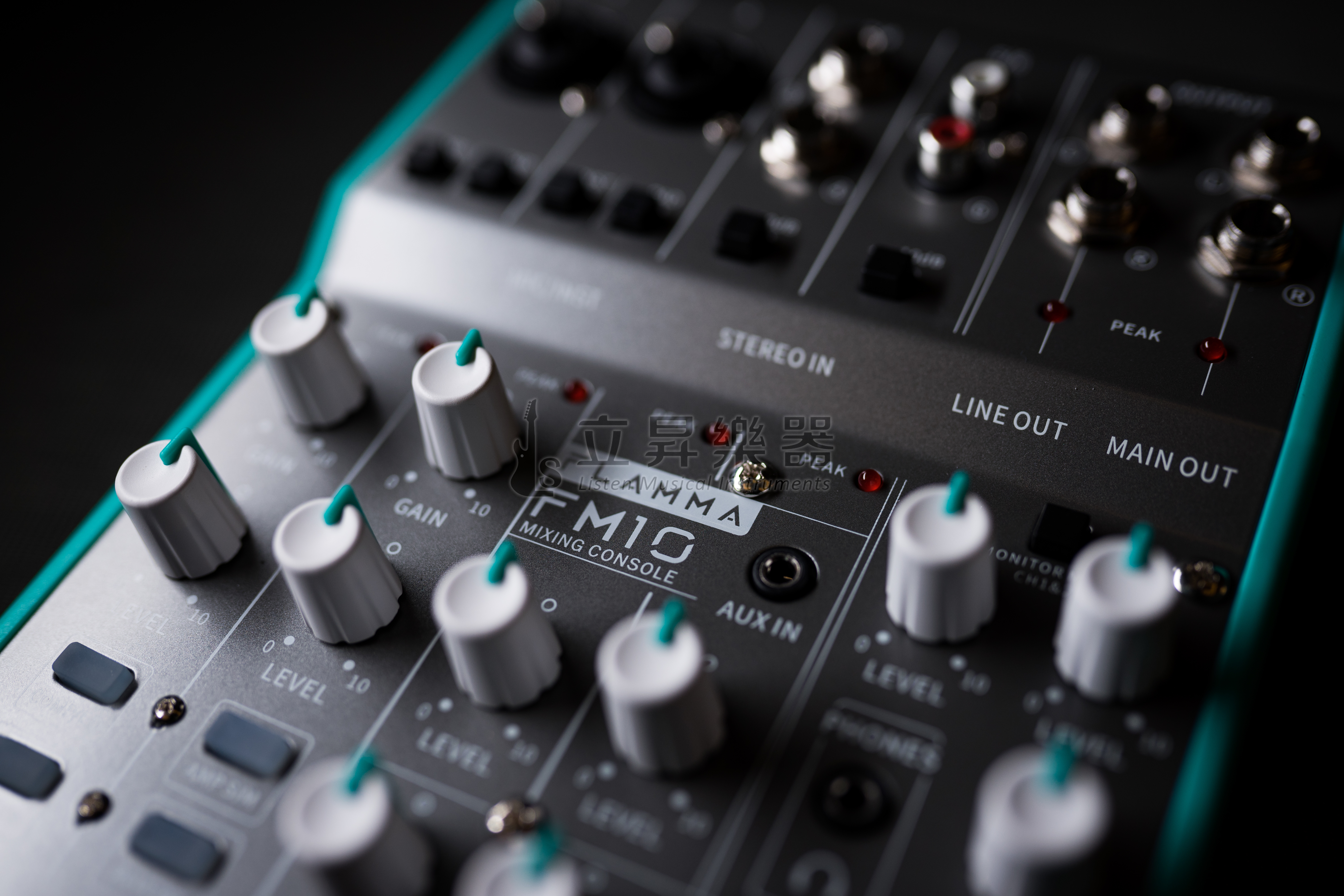 【美品】FM10【Flamma】 Amazon | FLAMMA FM10 ポータブル 6チャンネル ミキシング コンソール