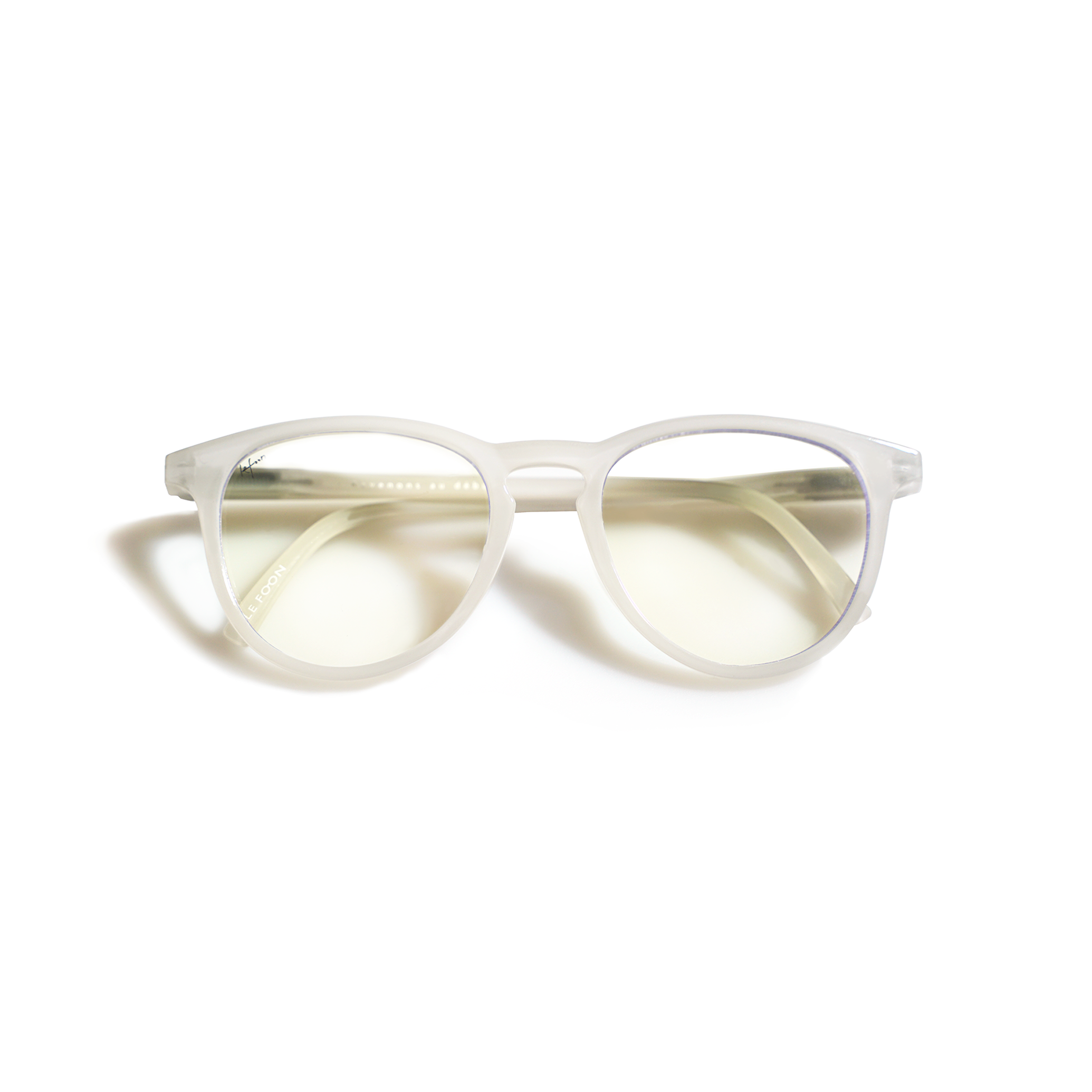 Kids computer glasses 細框 兒童抗藍光眼鏡 - 果凍粉白