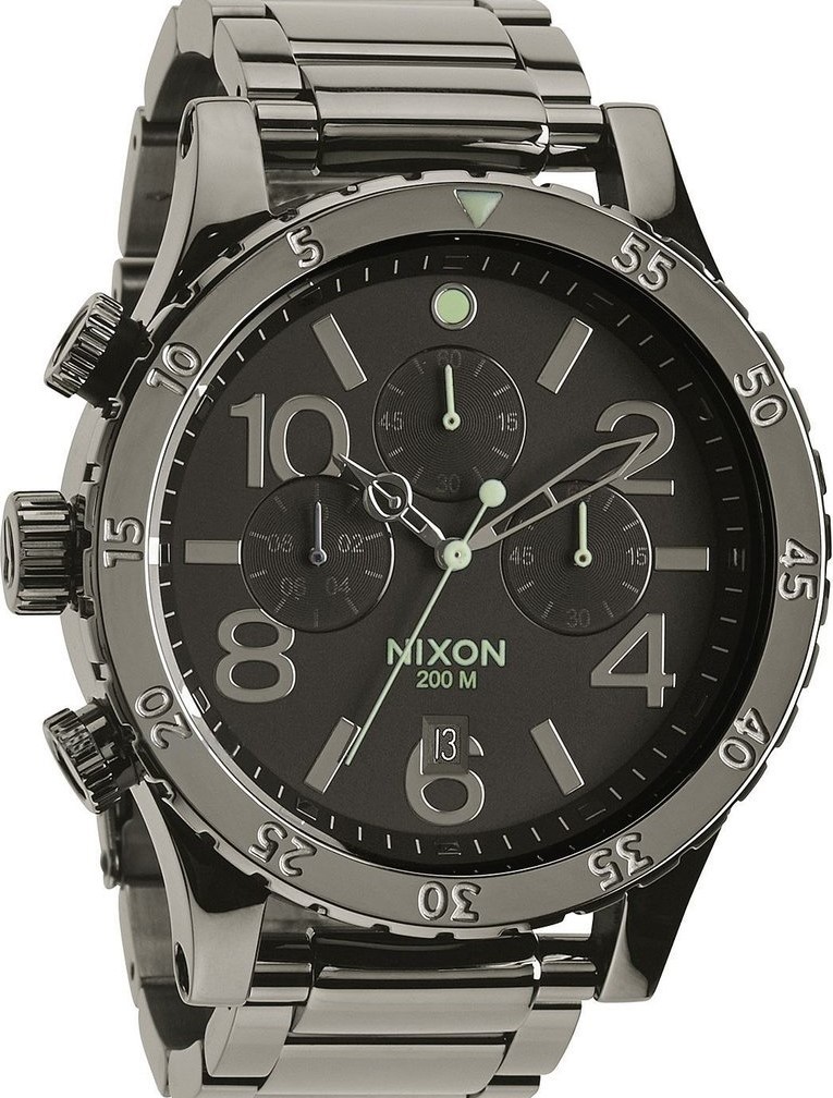 萬年鐘錶 - NIXON 尼克森 THE 48-20  CHRONO 計時碼表系列 200M防水 A486-1885  錶徑48MM