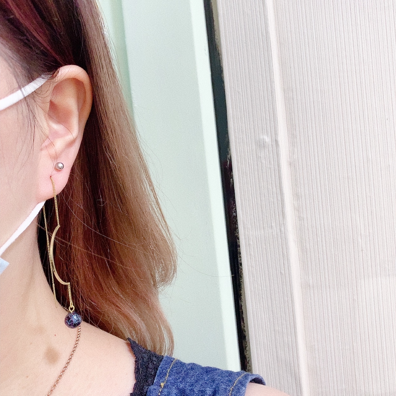 [半價] 日本制星球長鏈耳環