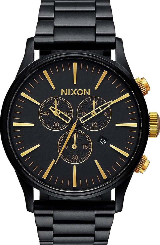 萬年鐘錶 - NIXON 尼克森  SENTRY SS  三眼計時衝浪錶  A386-1041  錶徑42MM