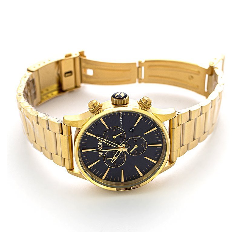 萬年鐘錶 - NIXON 尼克森  SENTRY SS  三眼計時衝浪錶  A386-1922  錶徑42MM