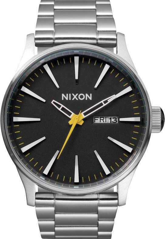 萬年鐘錶 - NIXON 尼克森  SENTRY SS  簡約系列衝浪男錶  A356-1227  錶徑 42 MM
