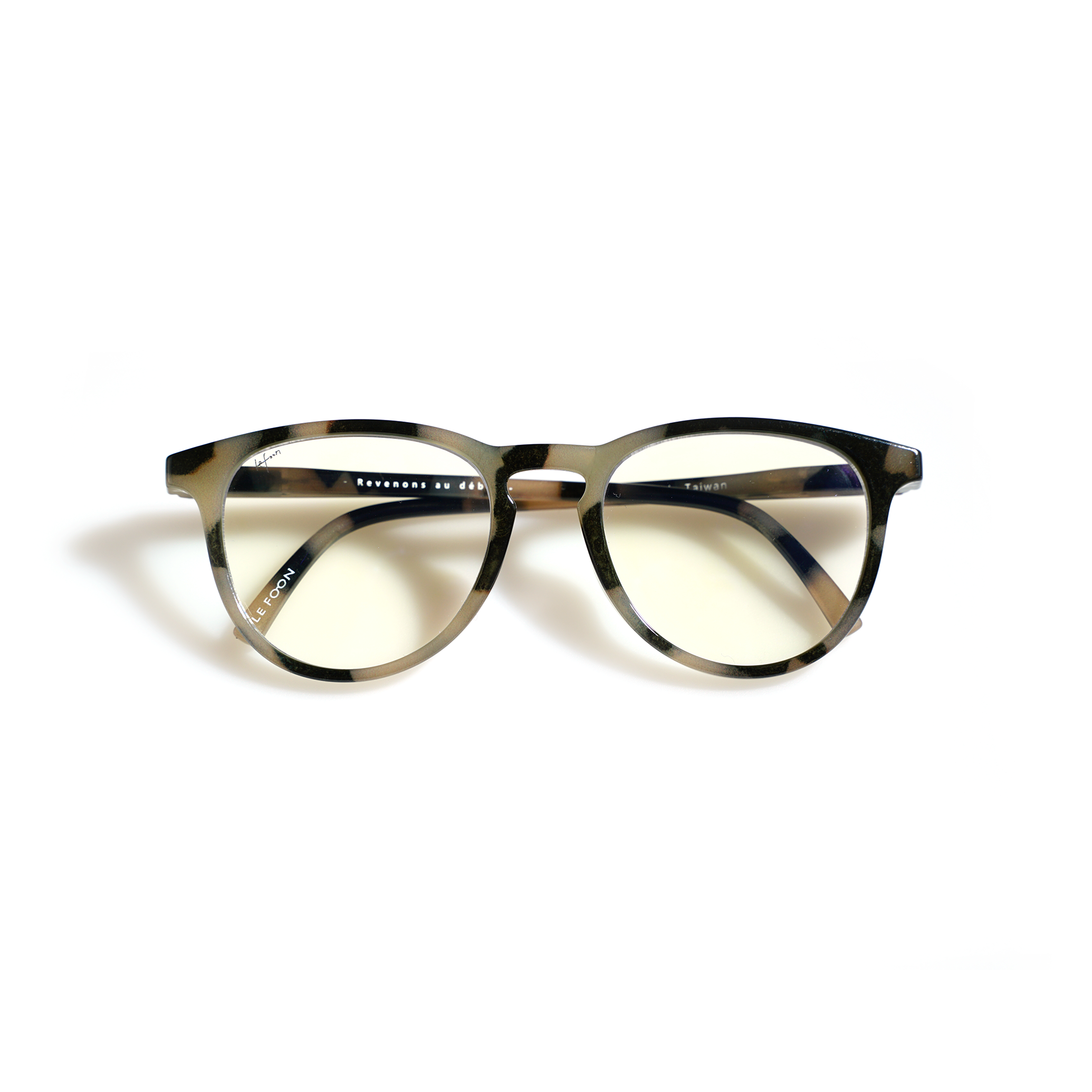 Kids computer glasses 細框 兒童抗藍光眼鏡 - 黃棕玳瑁