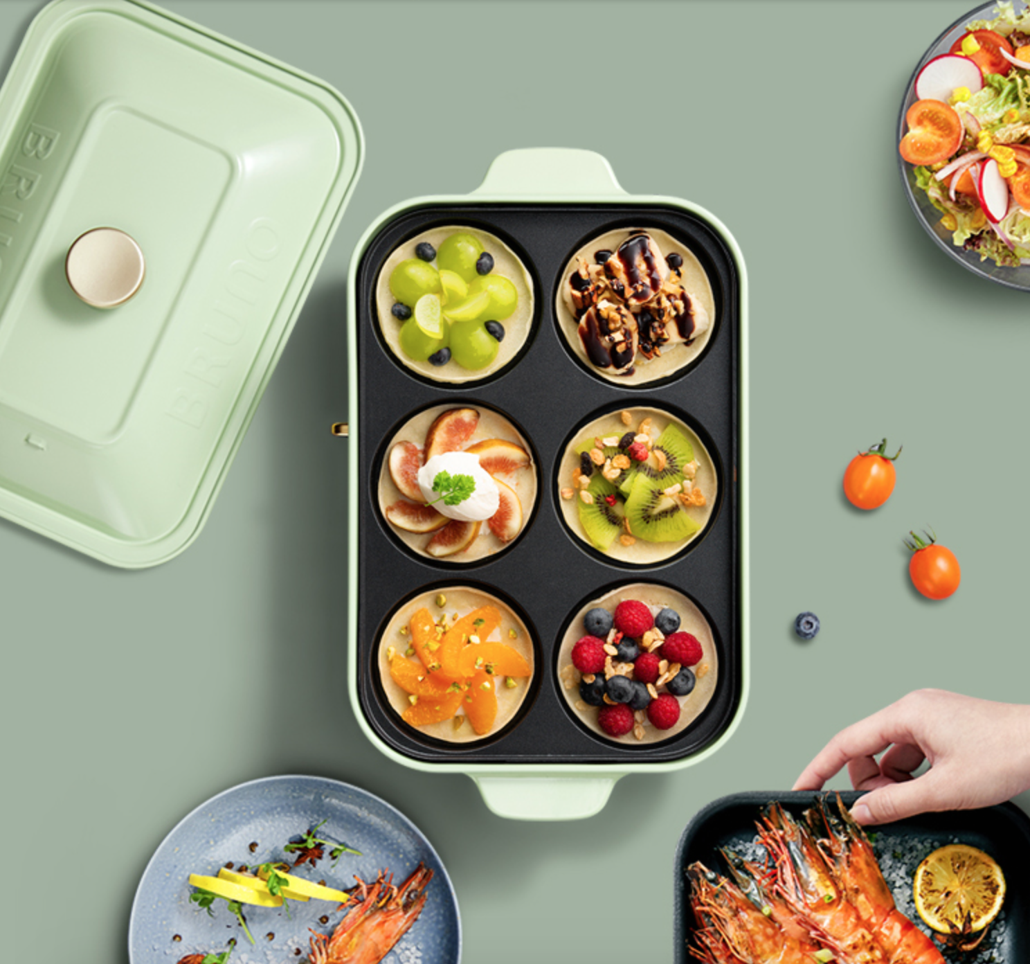 BRUNO 多功能電熱鍋 Compact Hot Plate