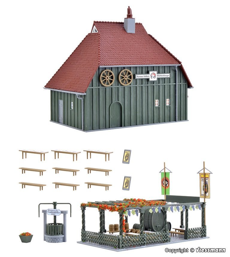 Vollmer 43680 H0 scale, Wine festival