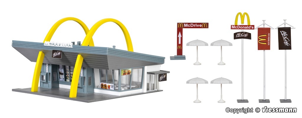 Vollmer 43634 HO scale, McDonalds